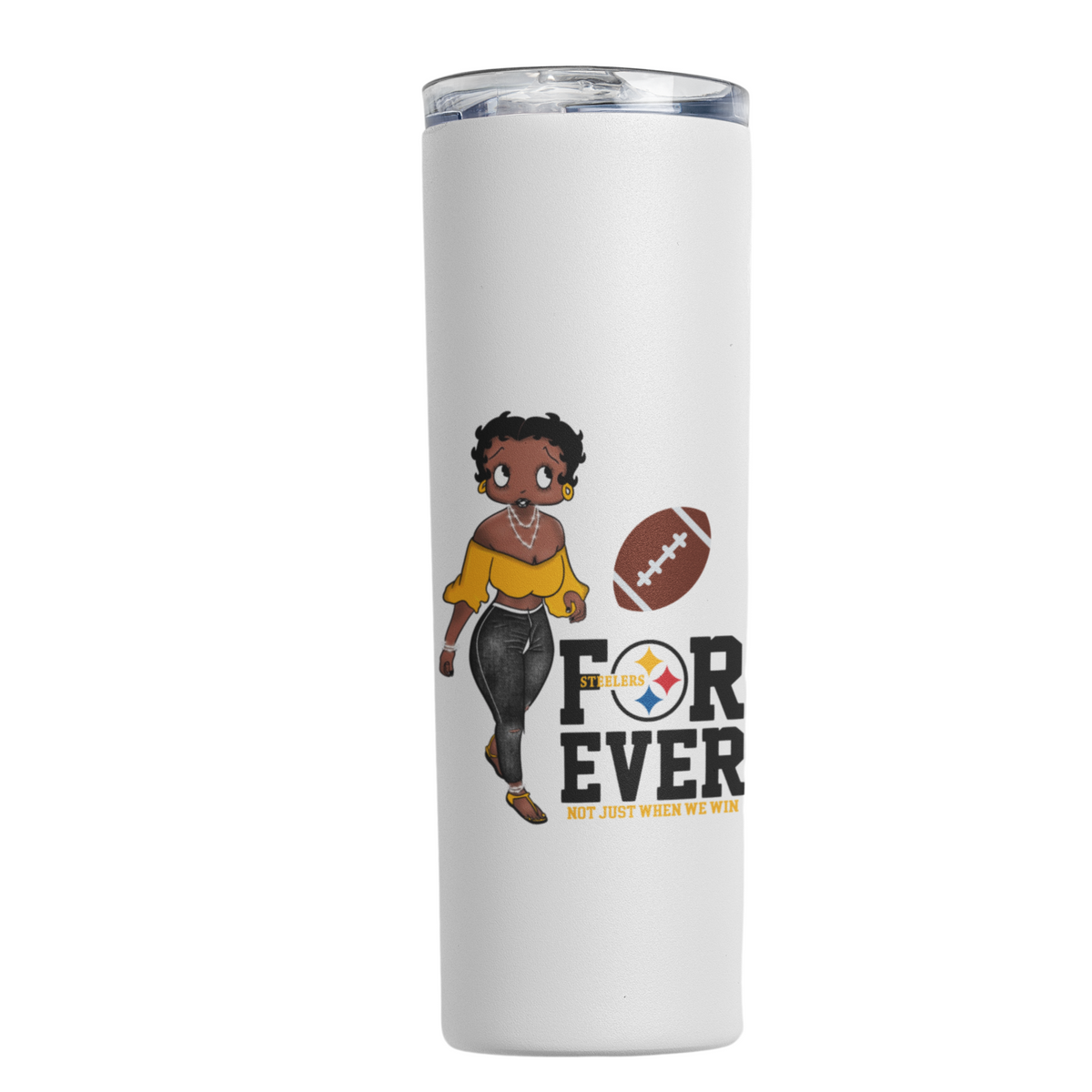 Steeler's Betty Boop Mug or Tumbler – Girls Reminded & Inspired