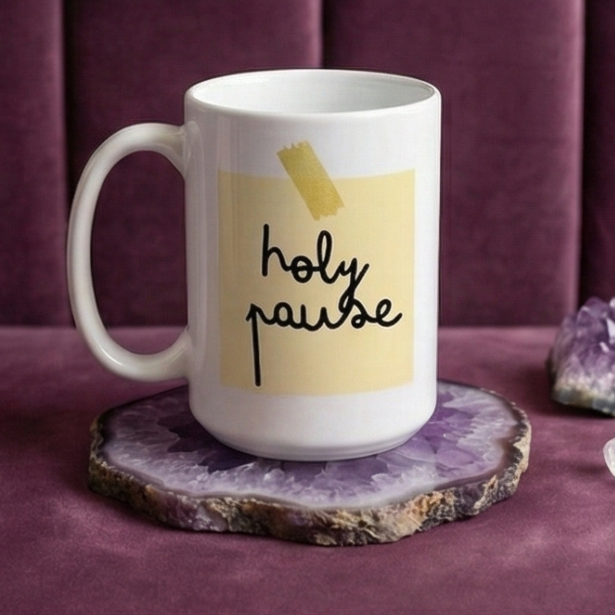Take a Holy Pause Ceramic Mug