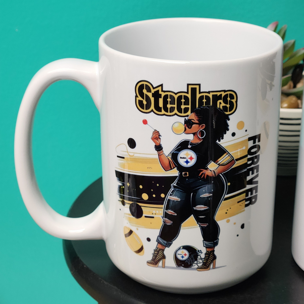 Girls Love Steelers Too Mug/Tumbler