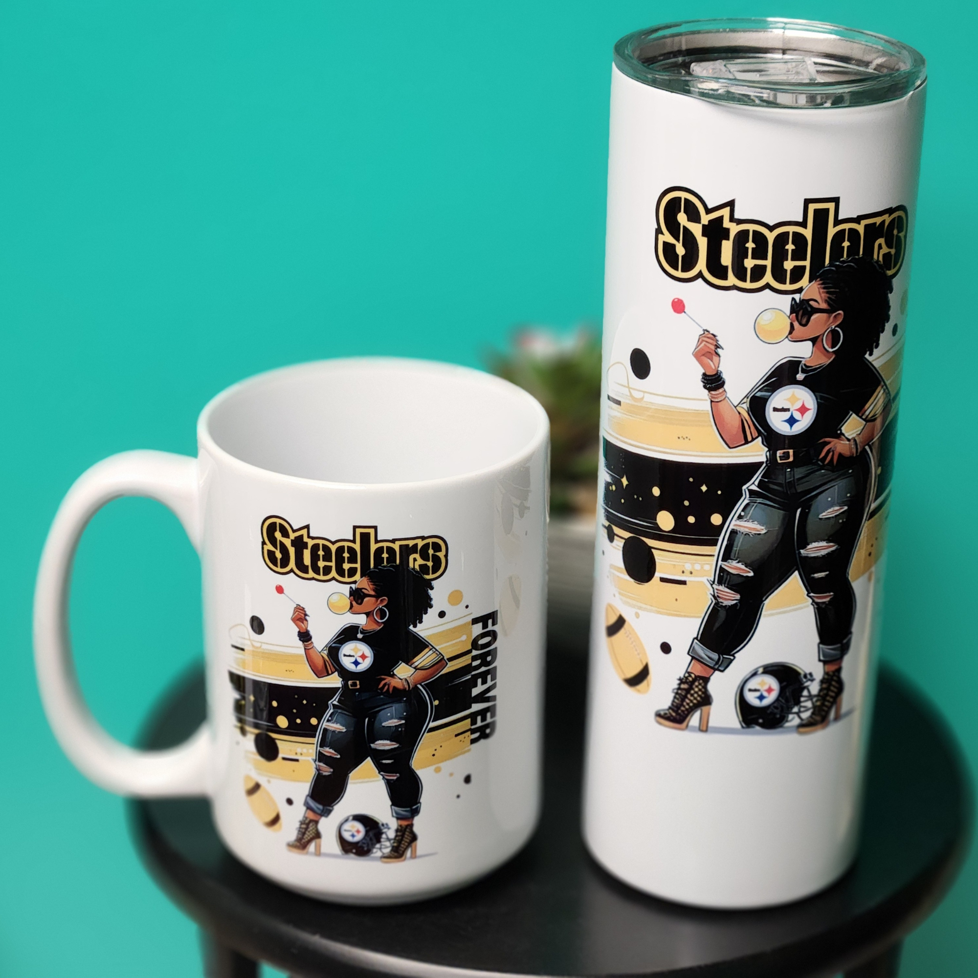 Girls Love Steelers Too Mug/Tumbler