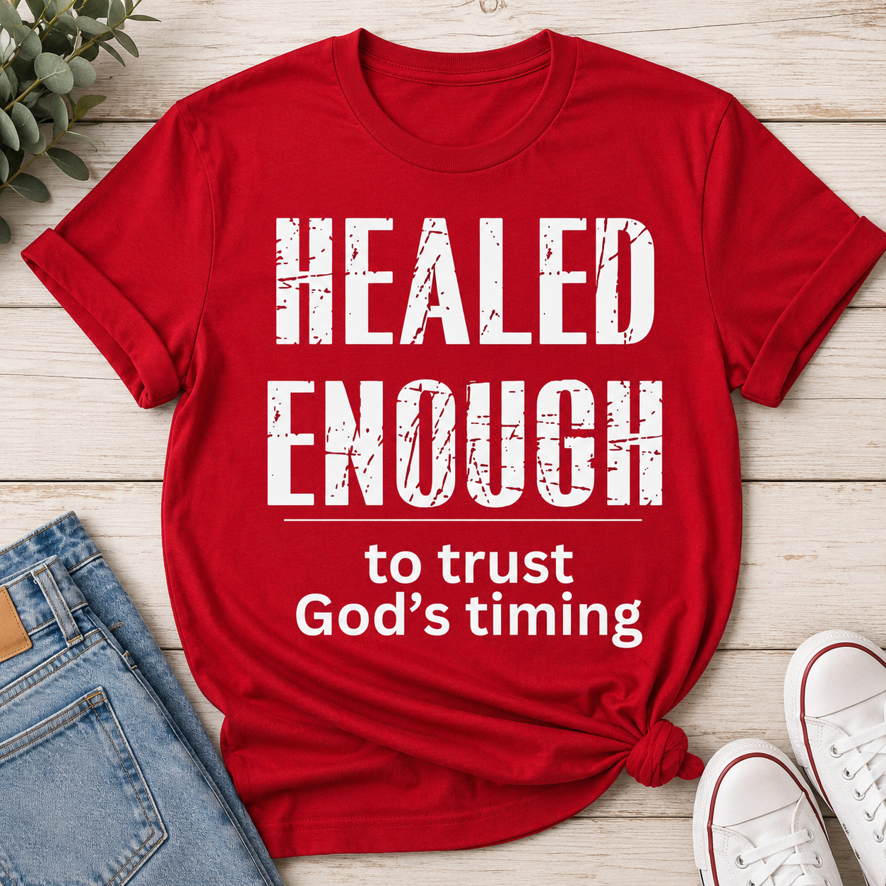 Healed Enough to Trust God's Timing™ T-Shirt