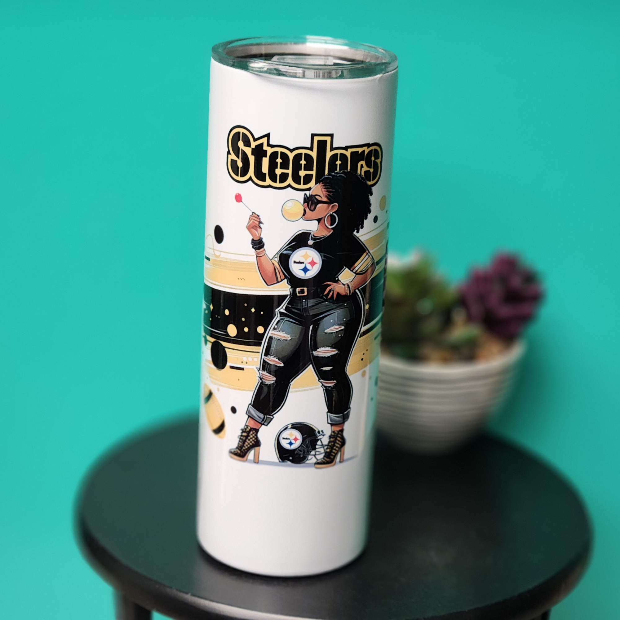 Girls Love Steelers Too Mug/Tumbler