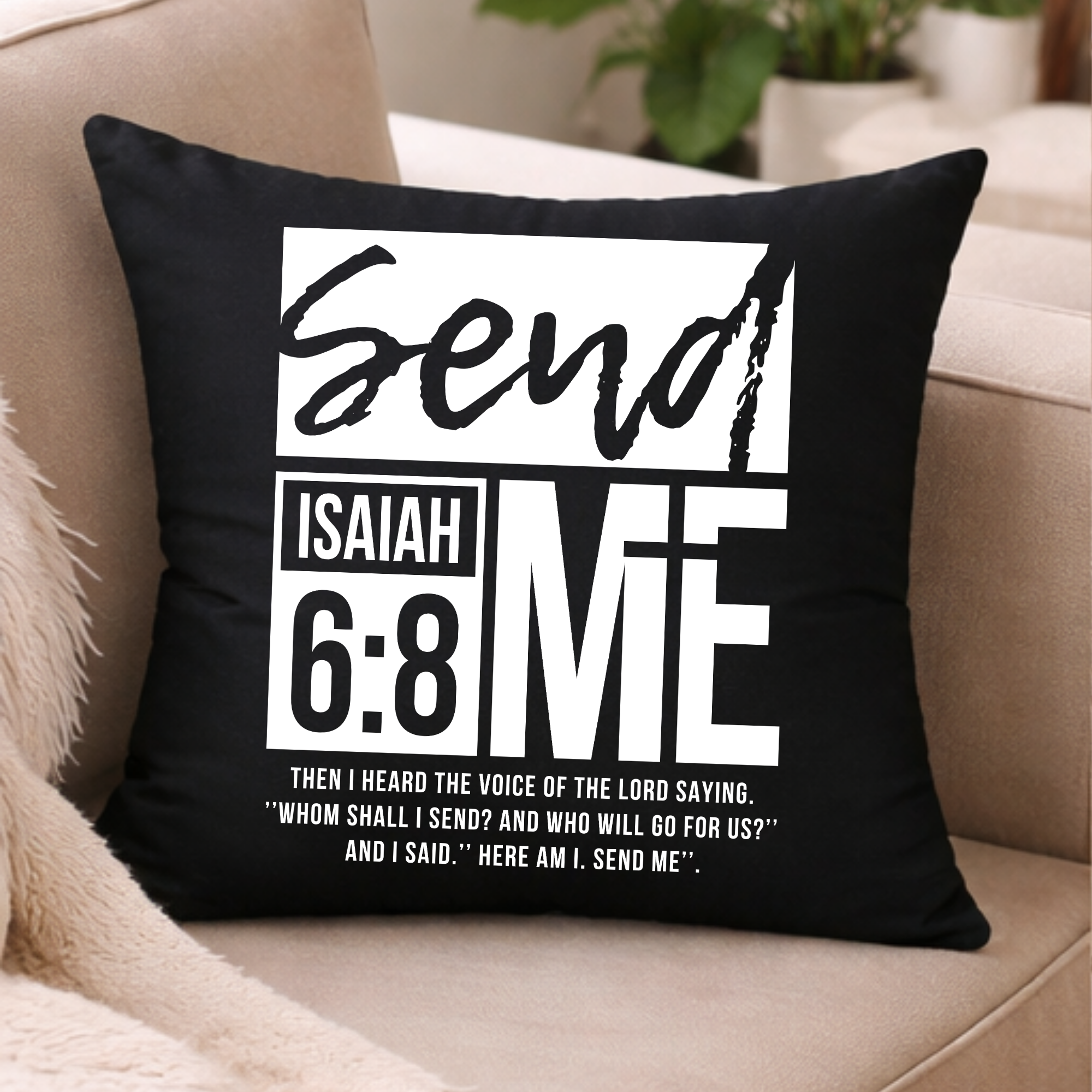 Faith Reminder Throw/Prayer Pillow Covers