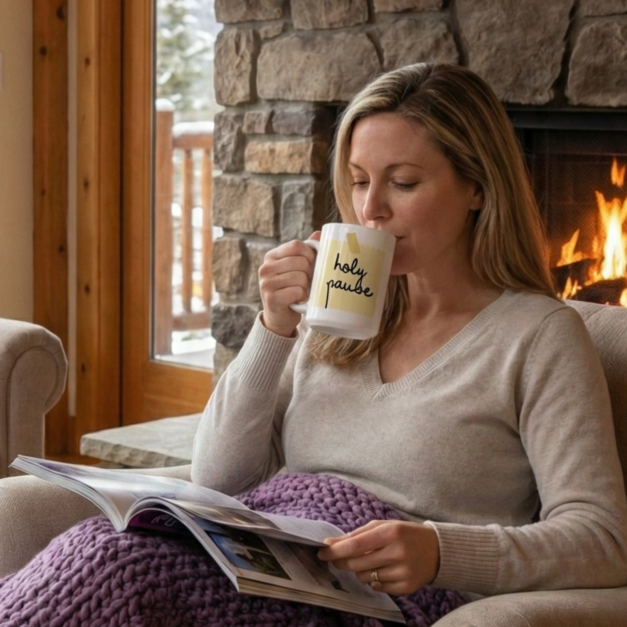 Take a Holy Pause Ceramic Mug