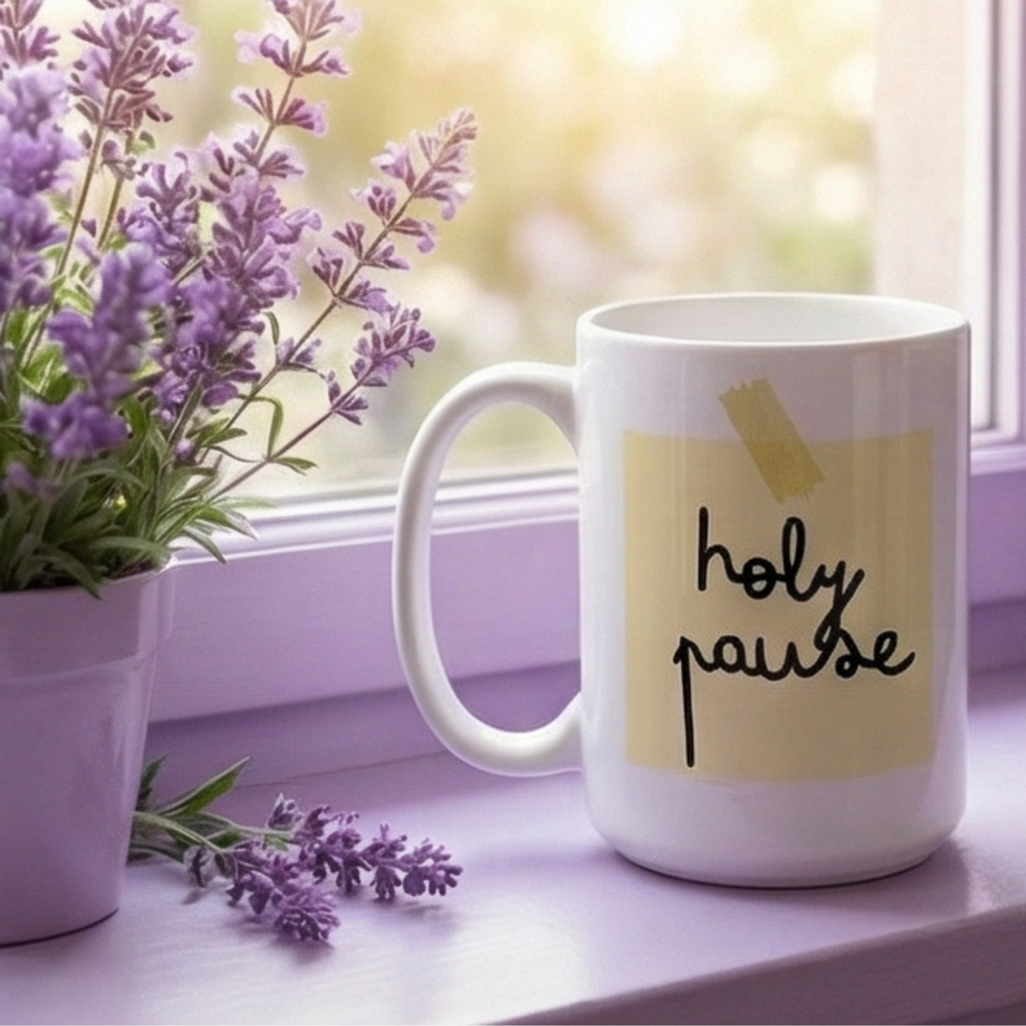 Take a Holy Pause Ceramic Mug