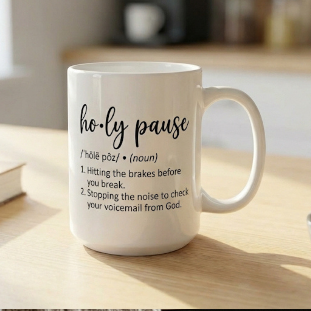 Take a Holy Pause Ceramic Mug