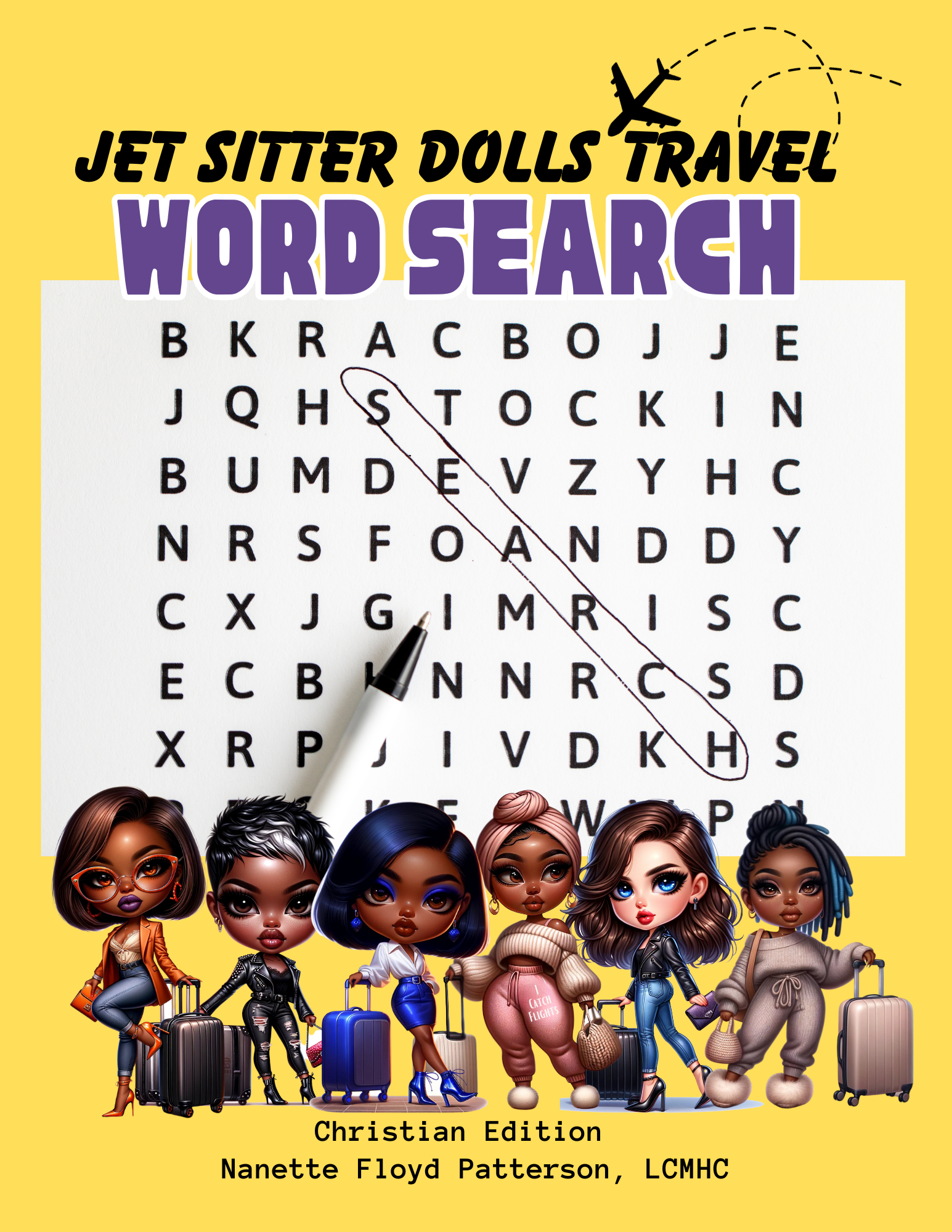 Jet Sitter Dolls Travel Word Search (Christian Edition)