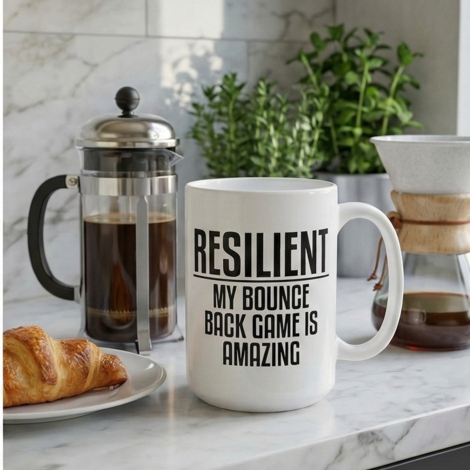 Resilient: My Bounce Back is Amazing Mug