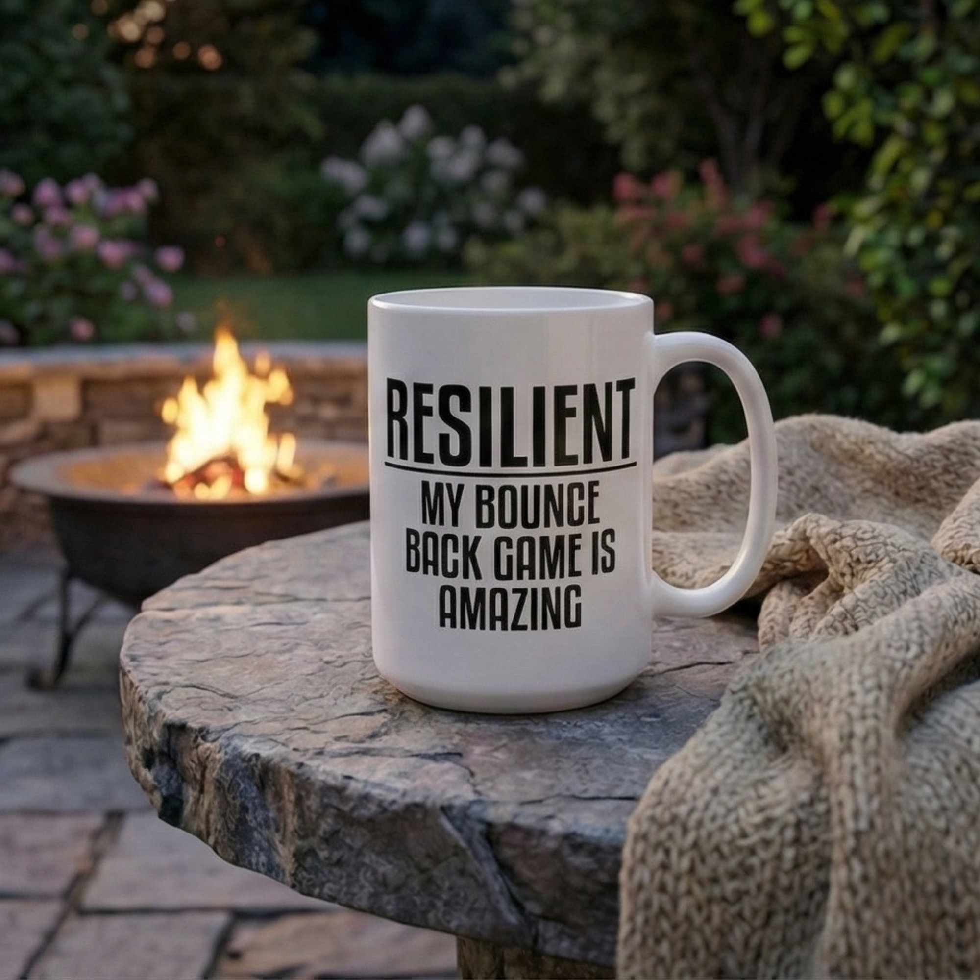 Resilient: My Bounce Back is Amazing Mug