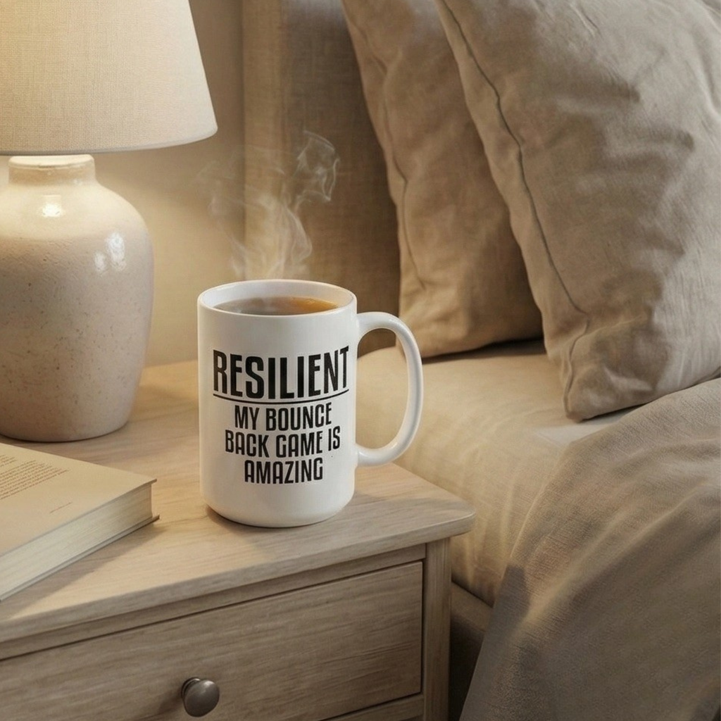 Resilient: My Bounce Back is Amazing Mug