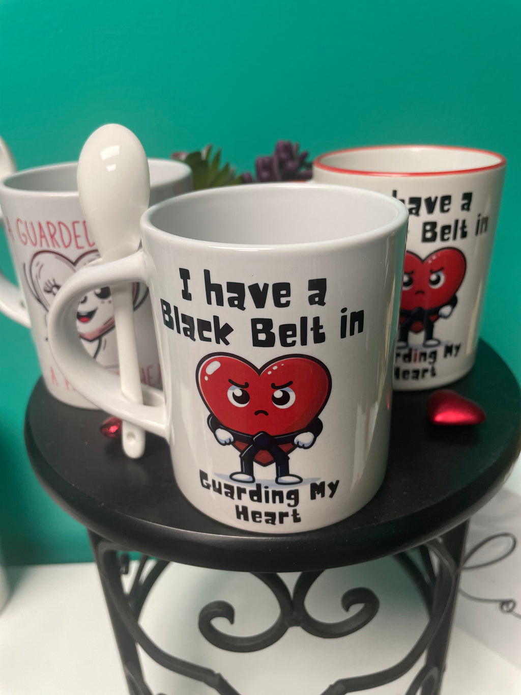 I Have a Black Belt in Guarding My Heart Mug