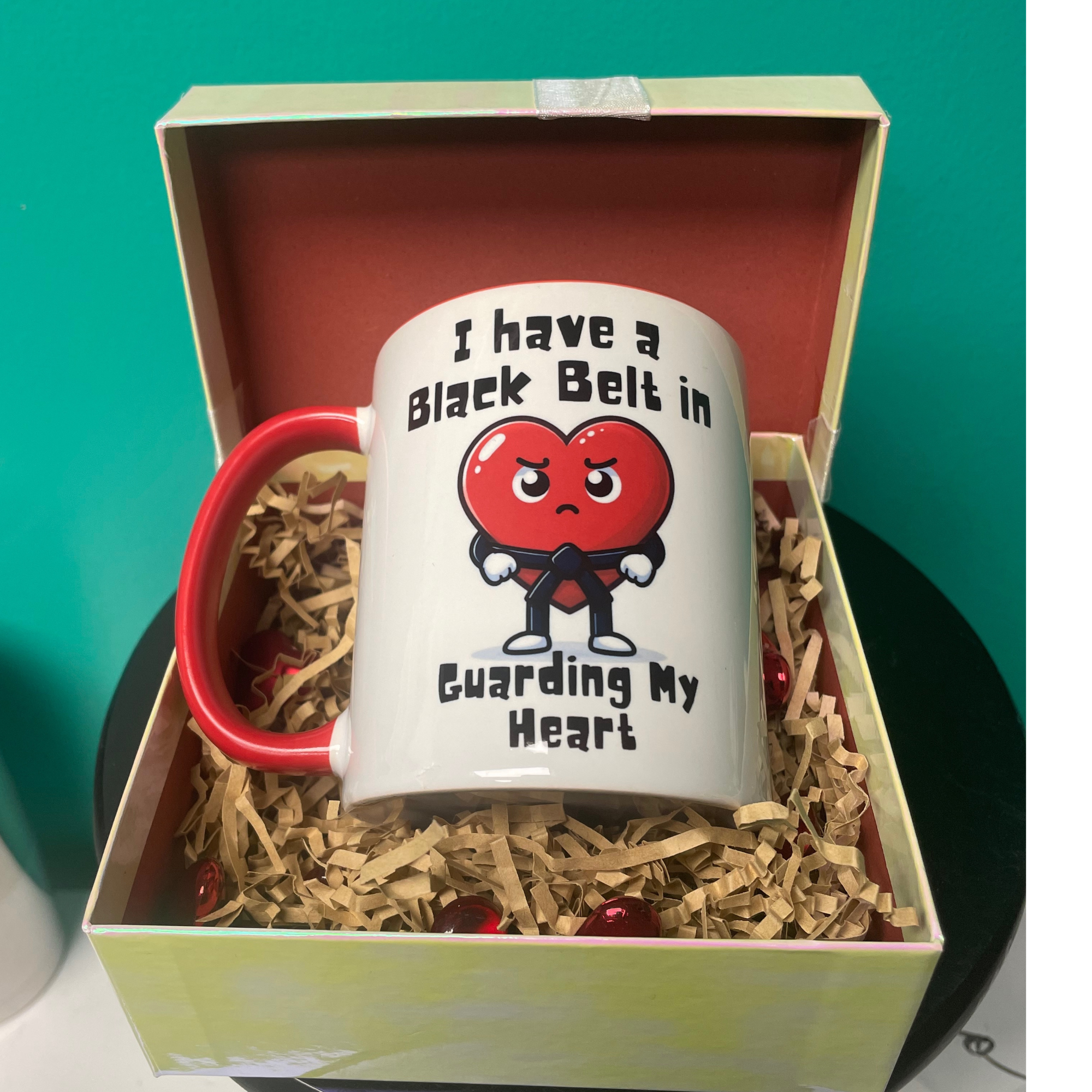 I Have a Black Belt in Guarding My Heart Mug