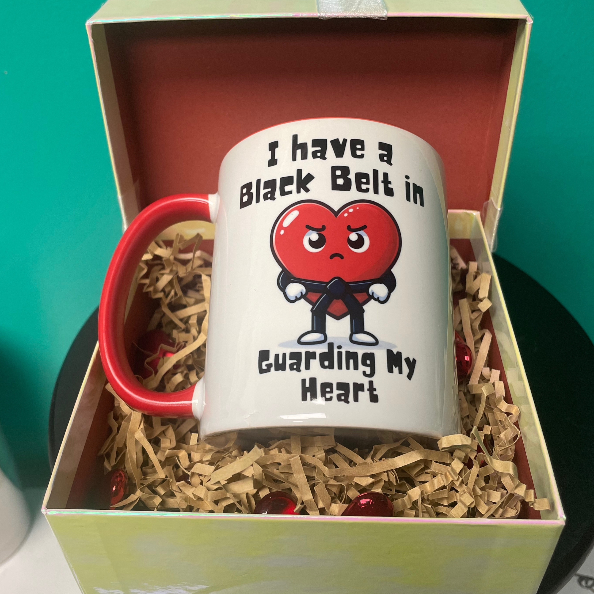 I Have a Black Belt in Guarding My Heart Mug