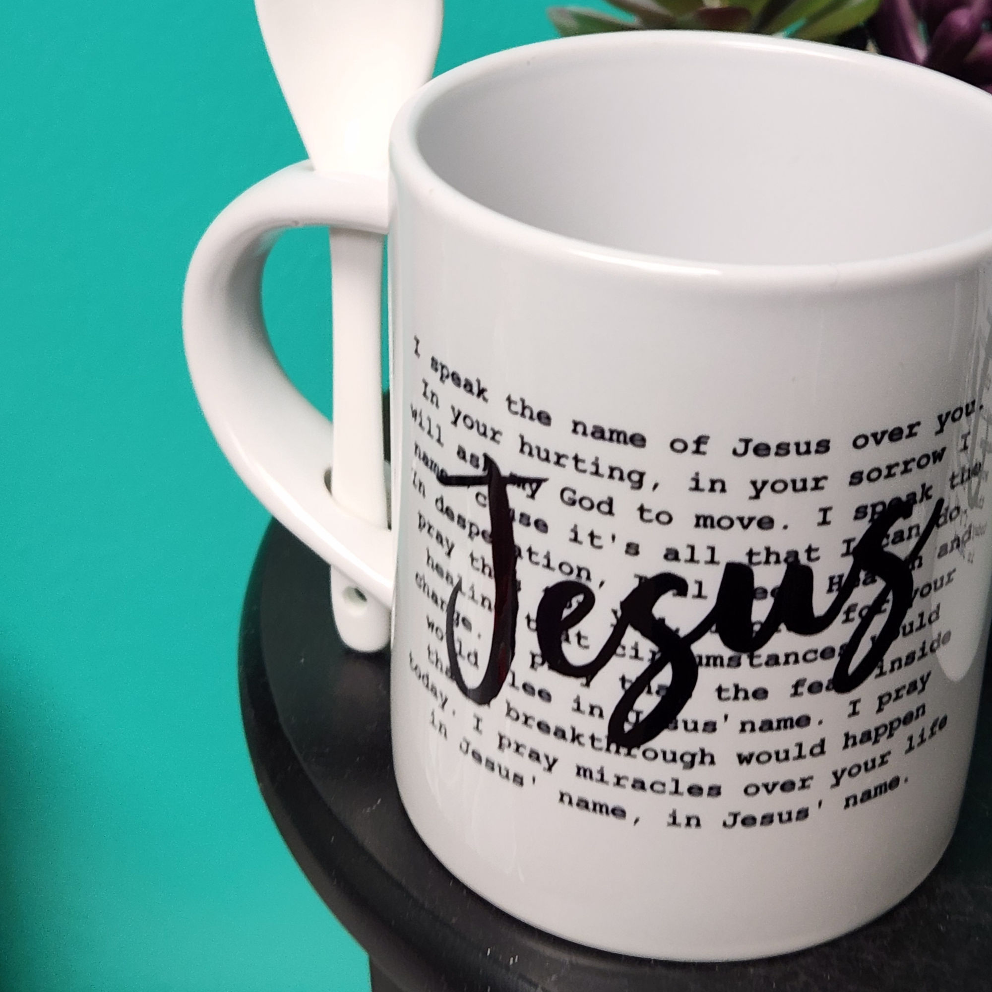Jesus Plus Prayer Mug