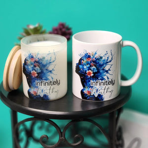 Infinitely Worthy - She Flourishes Mug