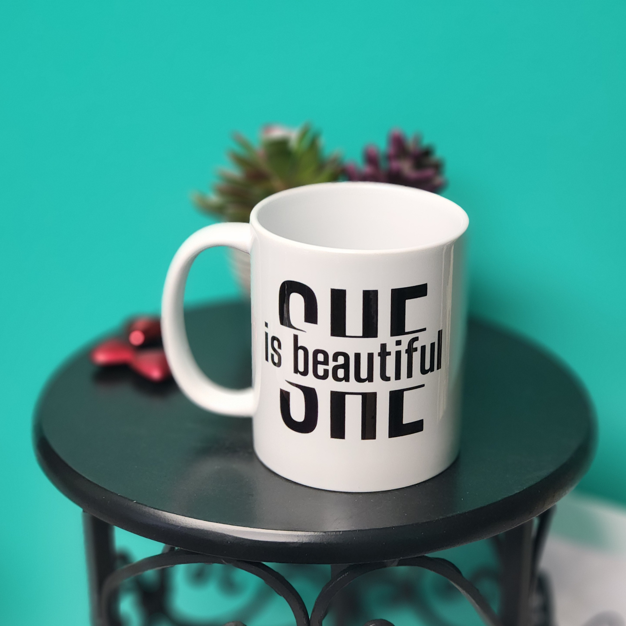 She Is Beautiful Mug