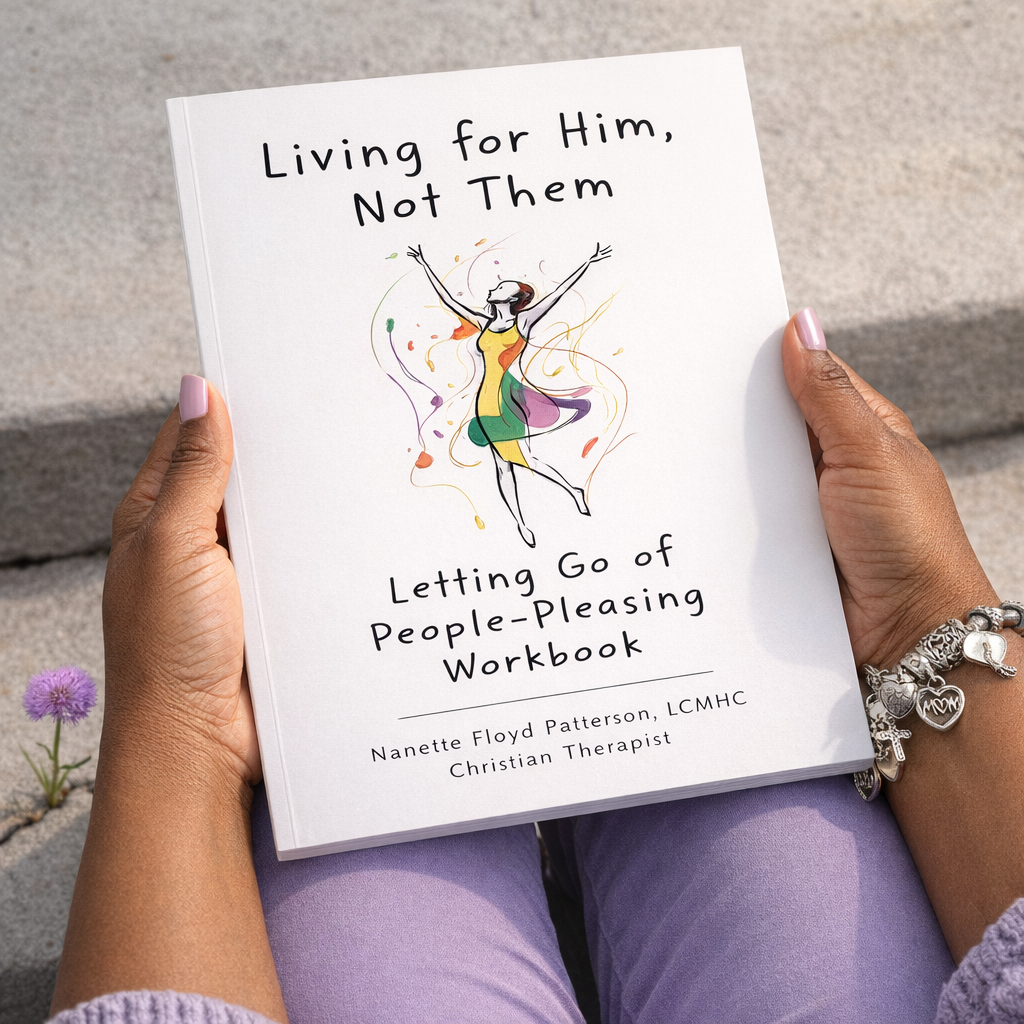 Living for Him, Not Them: Letting Go of People-Pleasing Workbook (Signed Copy) (Shipping Included)