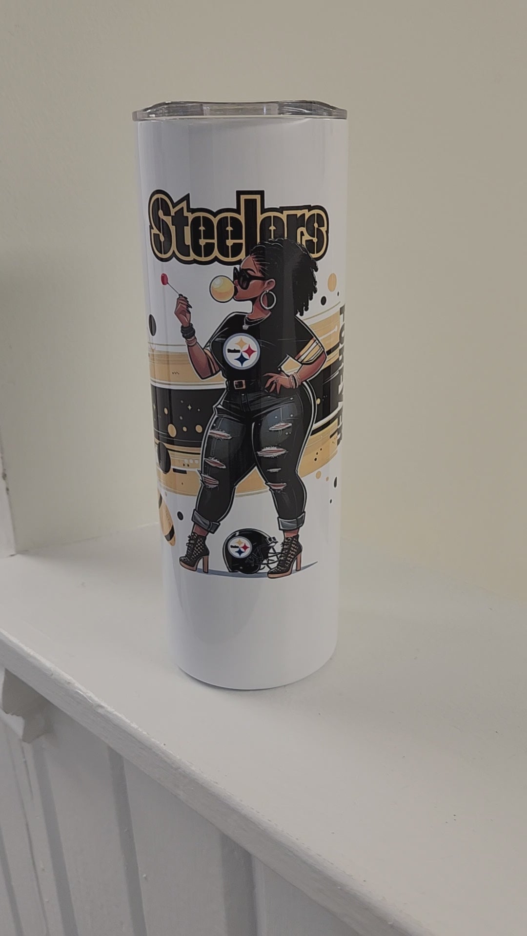 Girls Love Steelers Too Mug/Tumbler