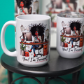 Focused & Unbothered Mode™ Gift Set | Motivational Mug, Tumbler & Journal | Productivity Gift for Women