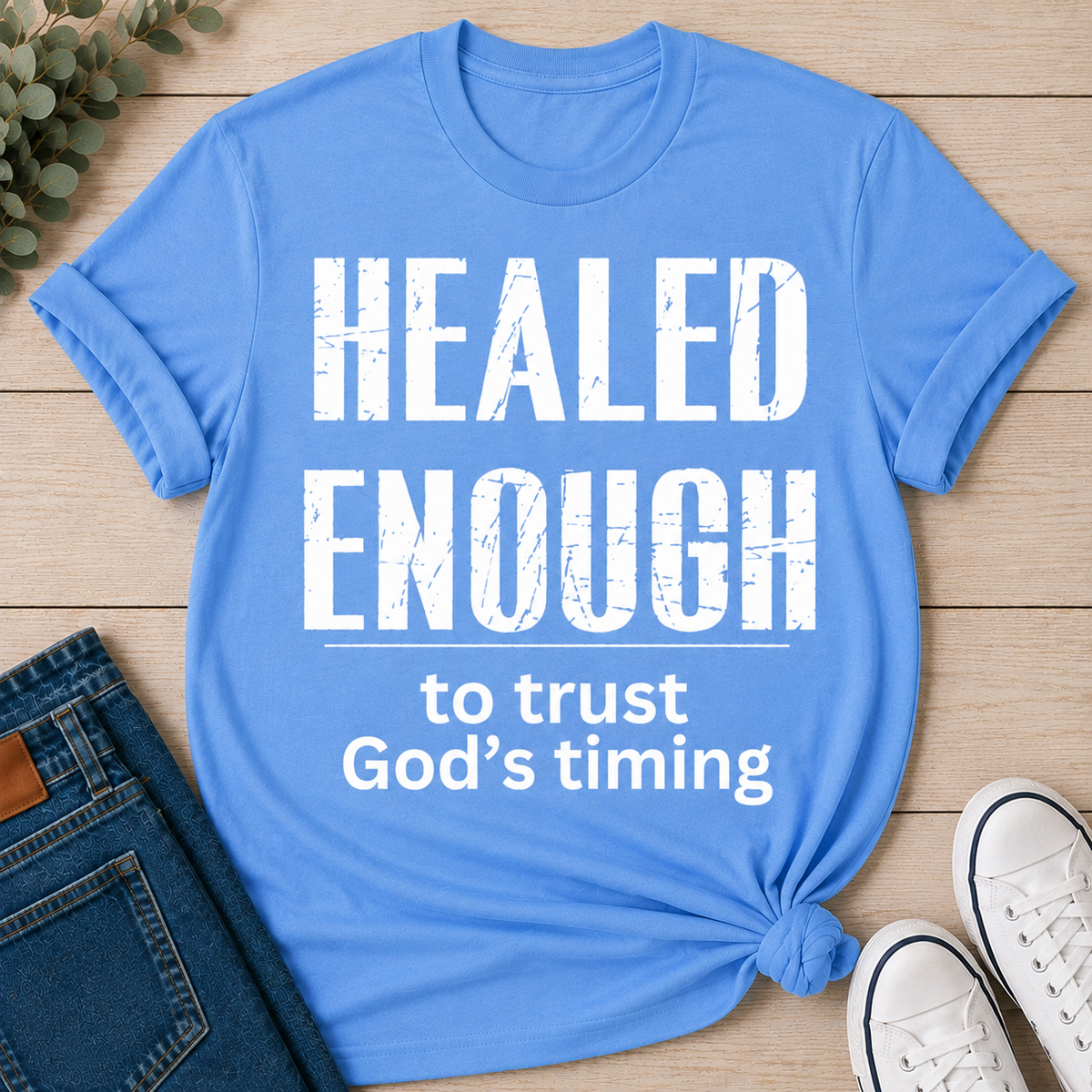 Healed Enough to Trust God's Timing™ T-Shirt (3X)