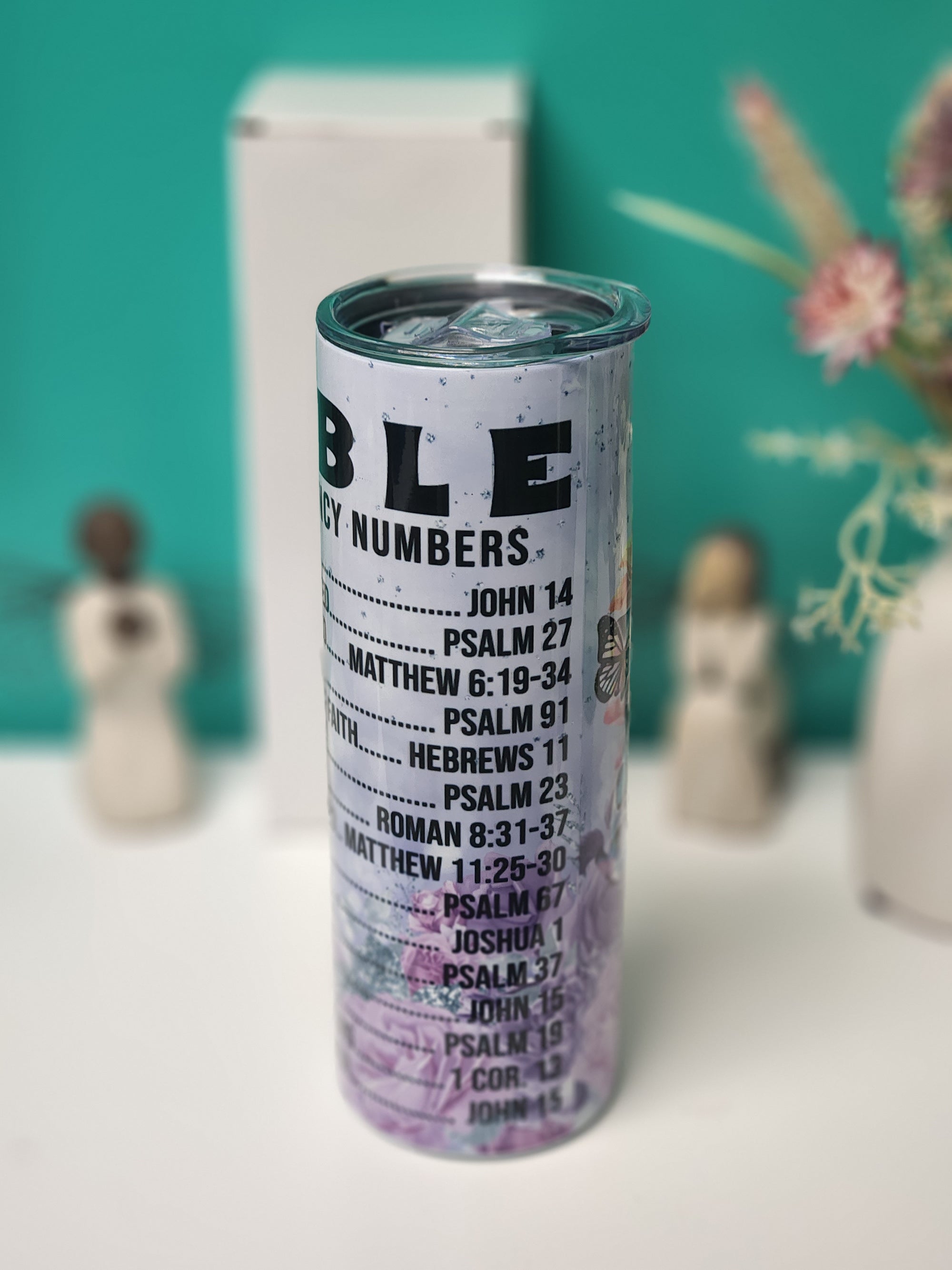 Bible Emergency Numbers Tumbler