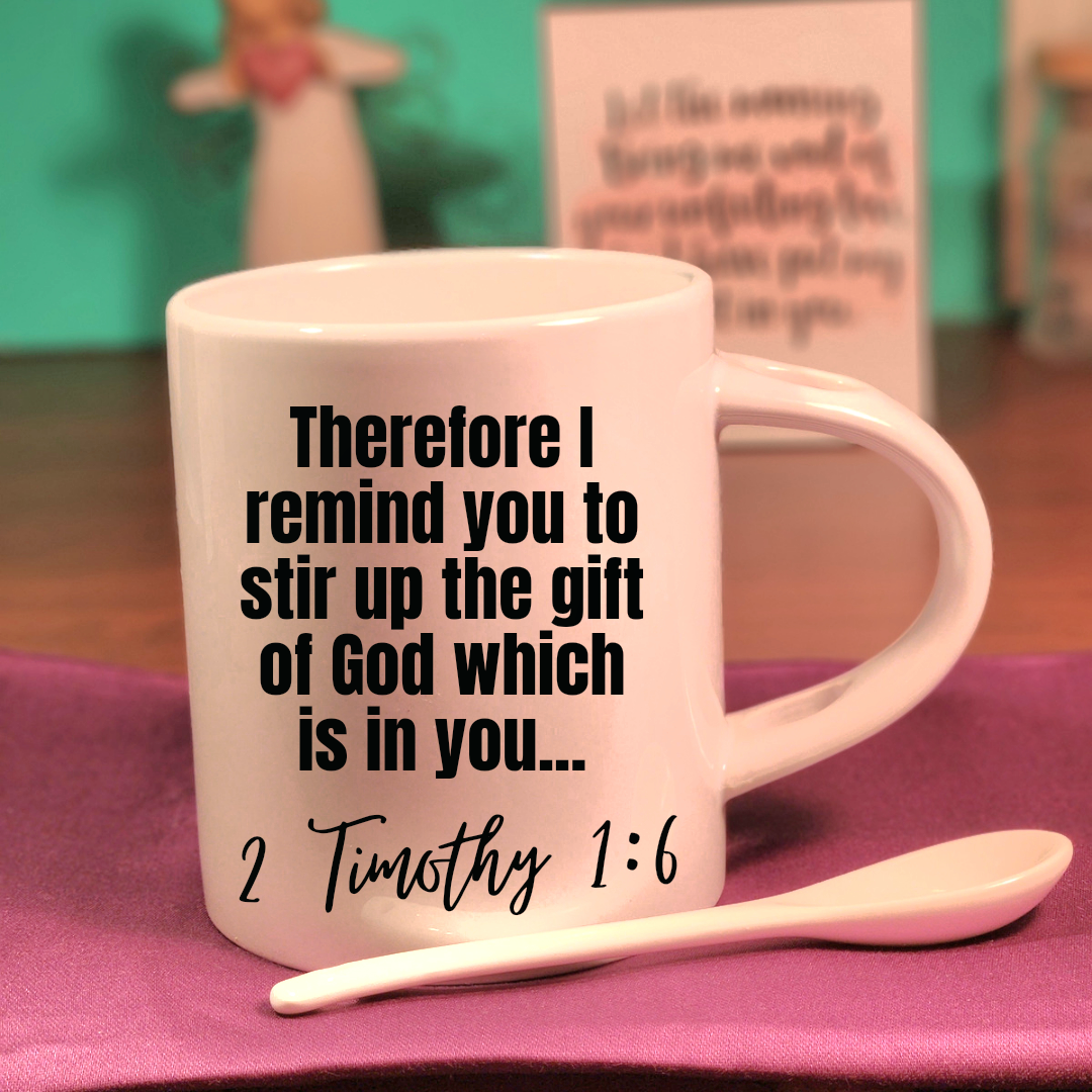 Stir Up the Gift Mug with Spoon