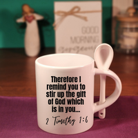Stir Up the Gift Mug with Spoon