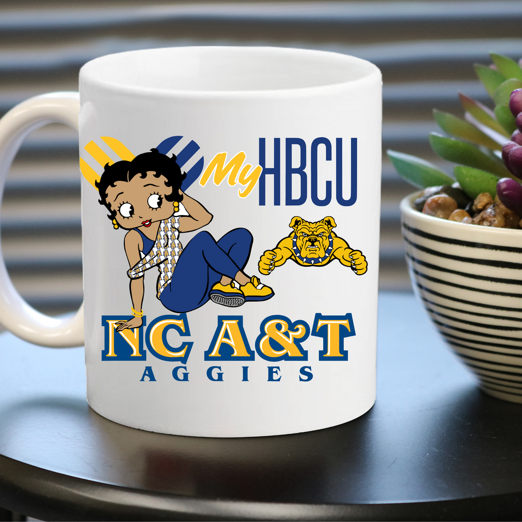 My HBCU - Betty Boop Drinkware