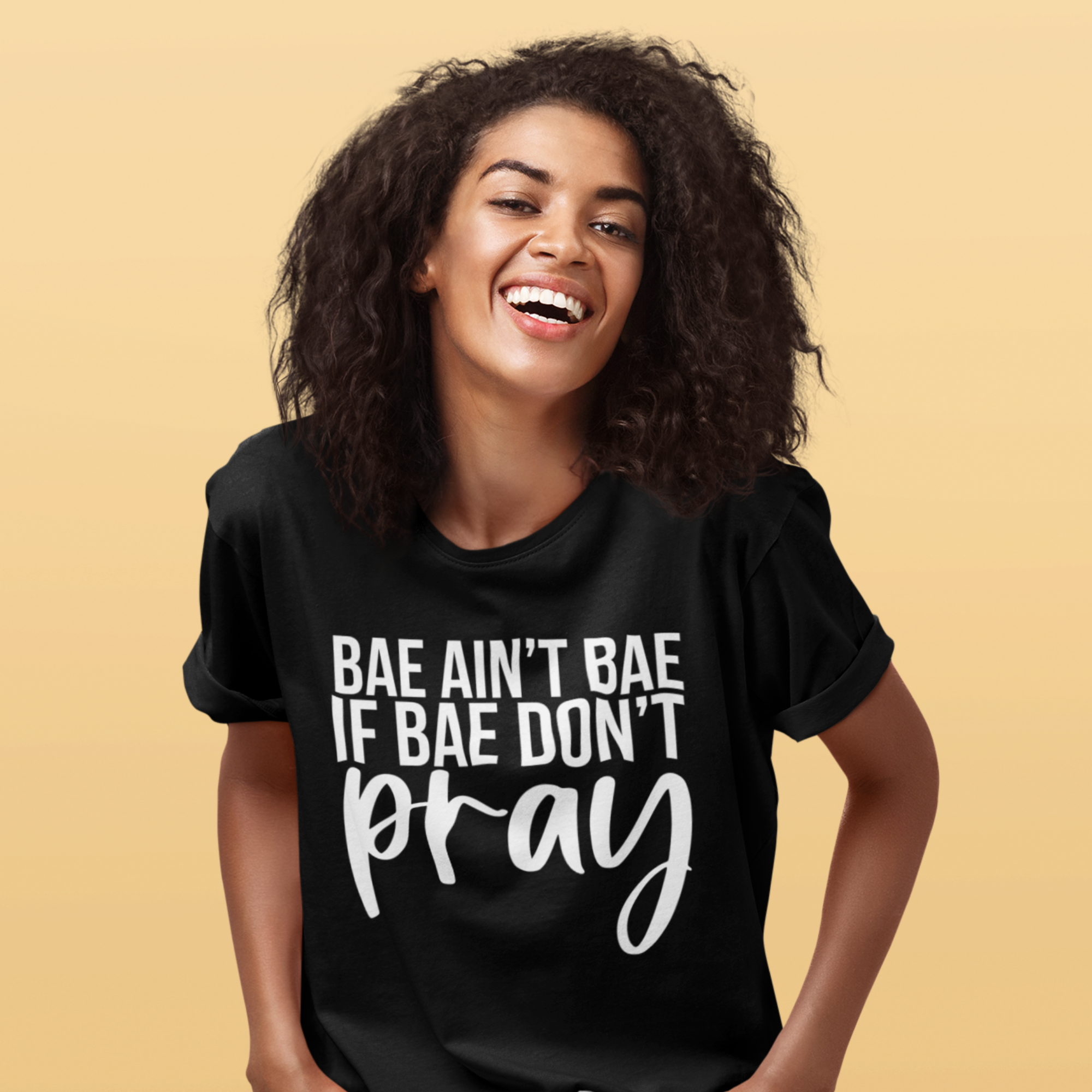 Bae Ain't Bae If Bae Don't Pray T-shirt