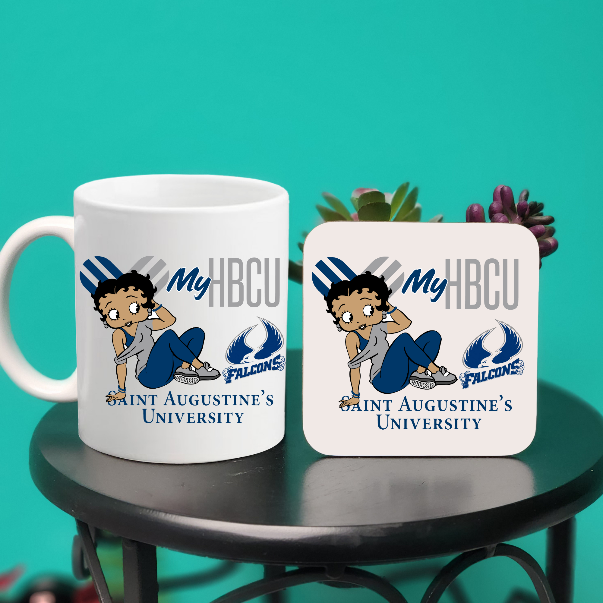 My HBCU - Betty Boop Drinkware