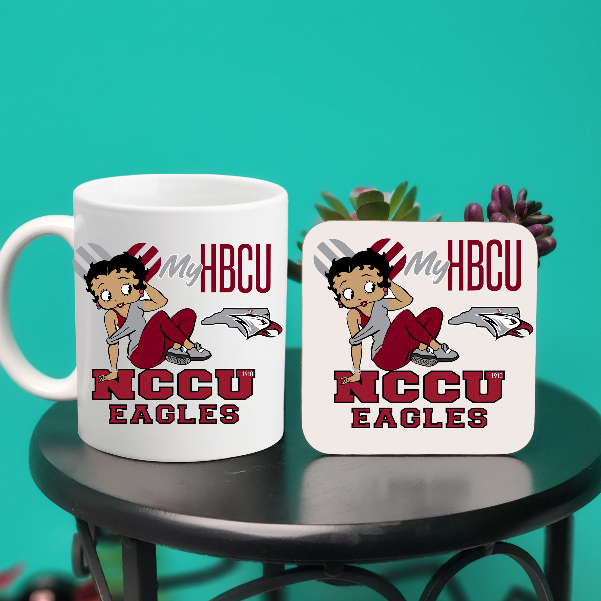 My HBCU - Betty Boop Drinkware