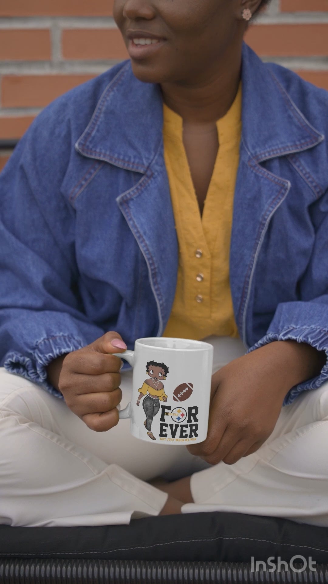 Steeler’s Betty Boop Mug or Tumbler