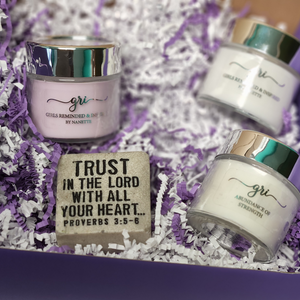 Trust in the Lord + Candles Gift Box