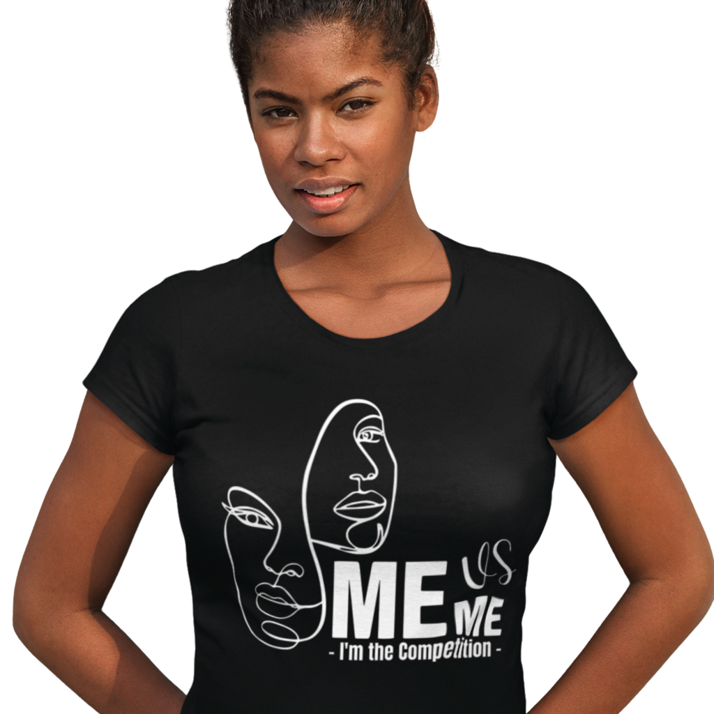 Me vs Me Faces T-shirt