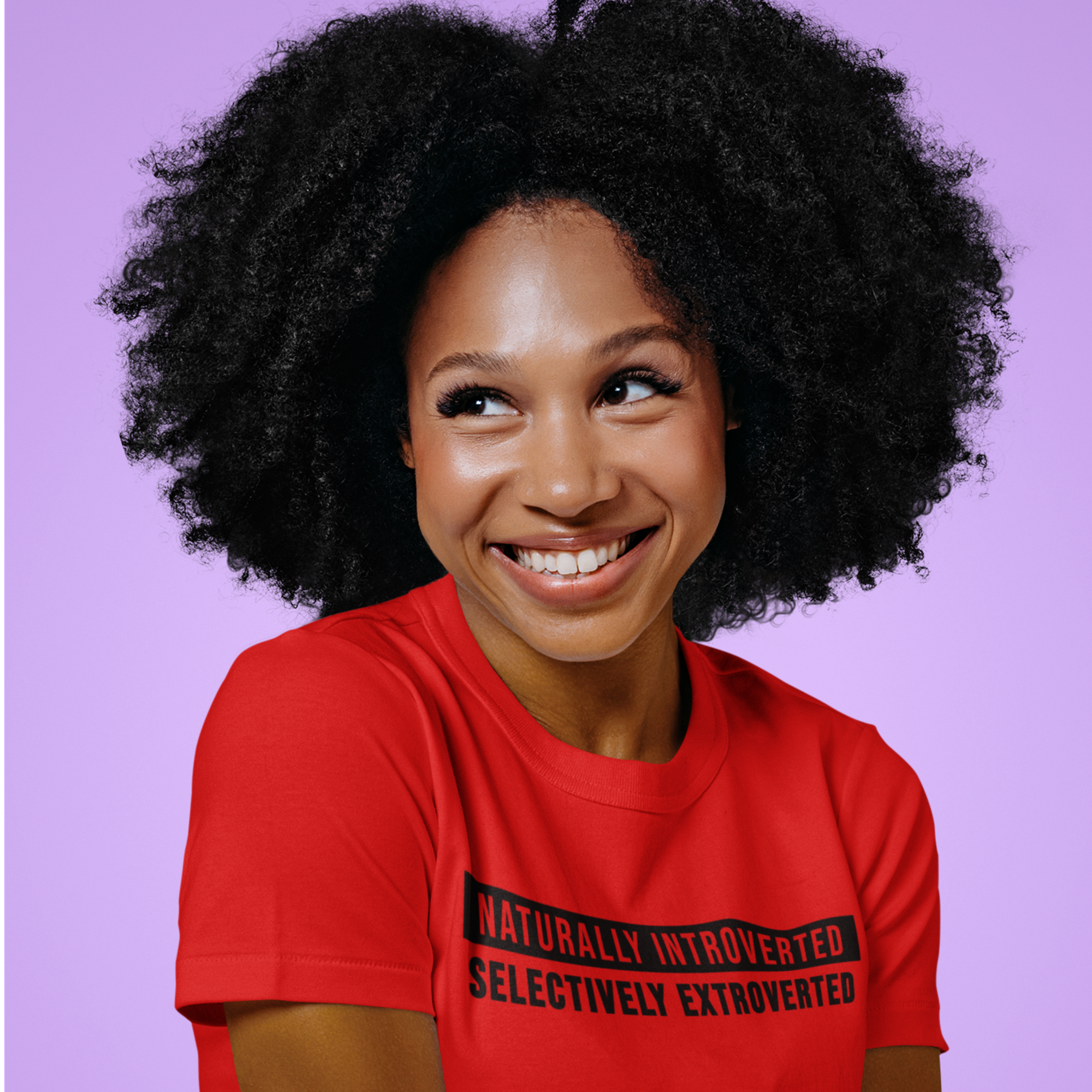 Naturally Introverted Selectively Extroverted T-shirt