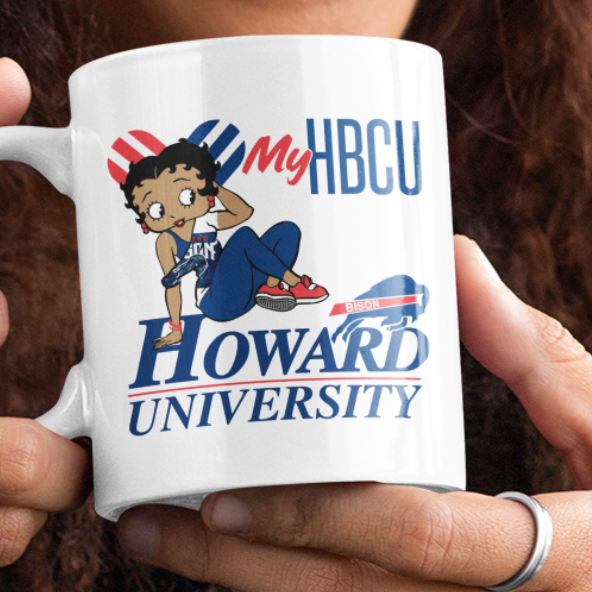 My HBCU - Betty Boop Drinkware