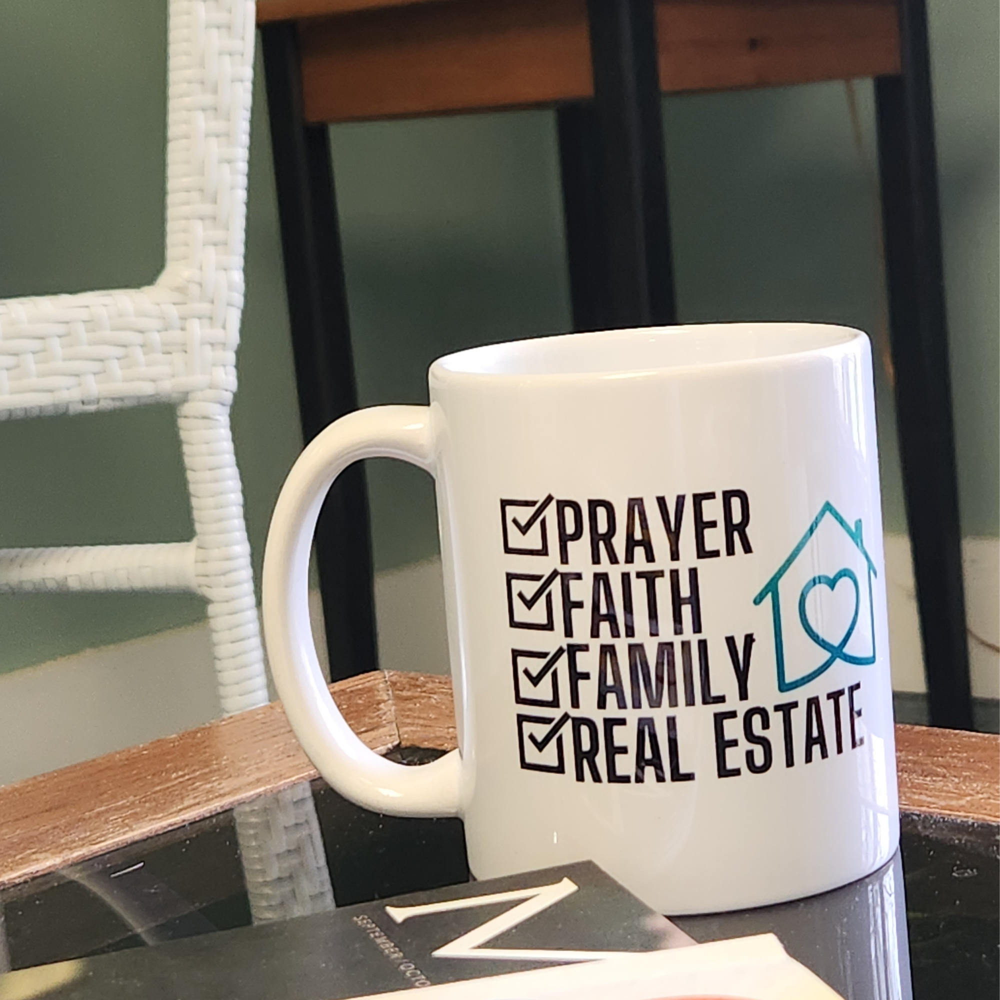 Prayer Faith Family Real Real Estate T-shirt