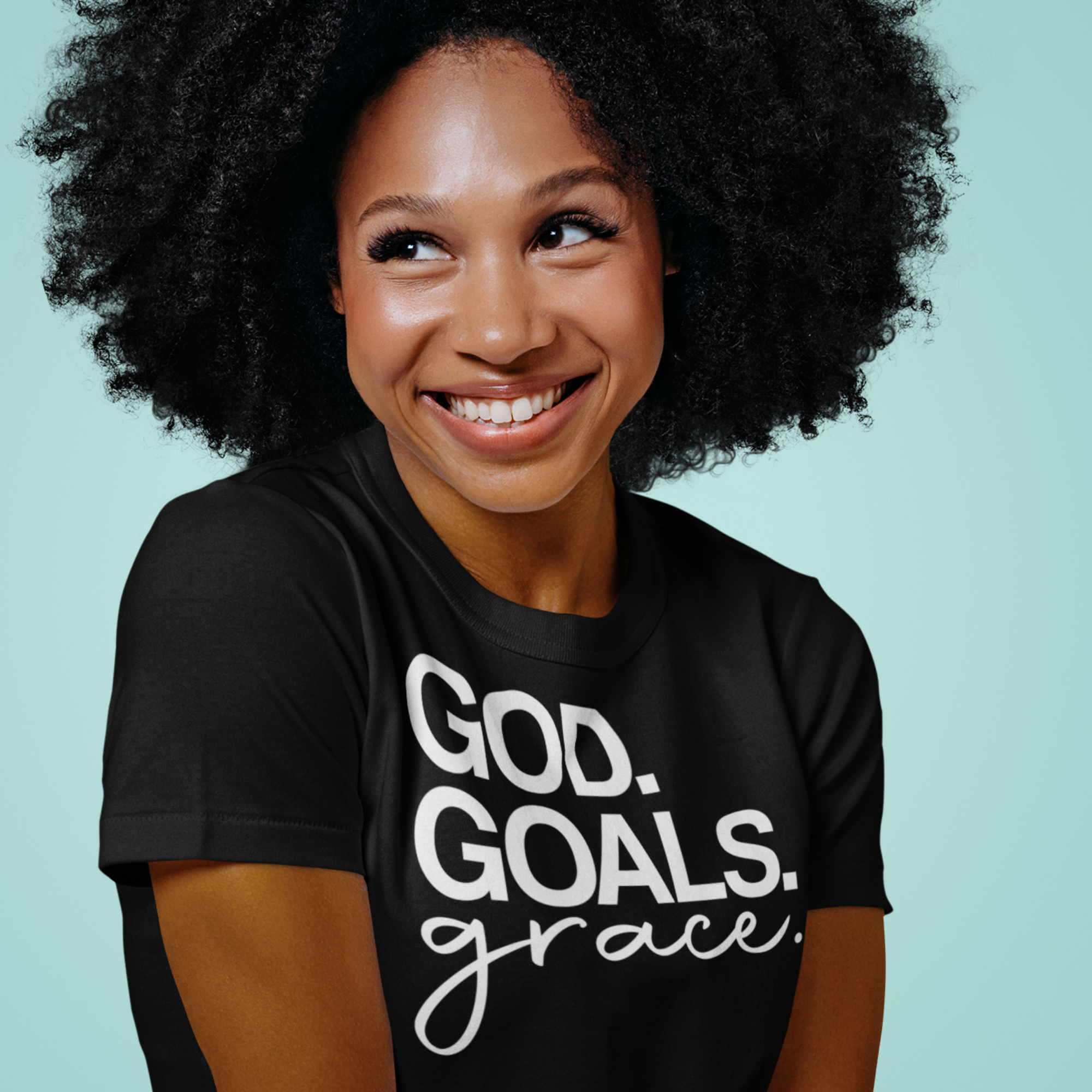 GOD GOALS GRACE Tshirt