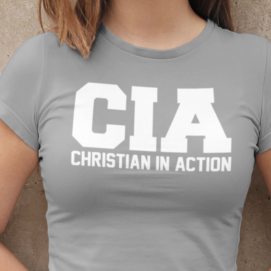 CIA Christian In Action T-shirt