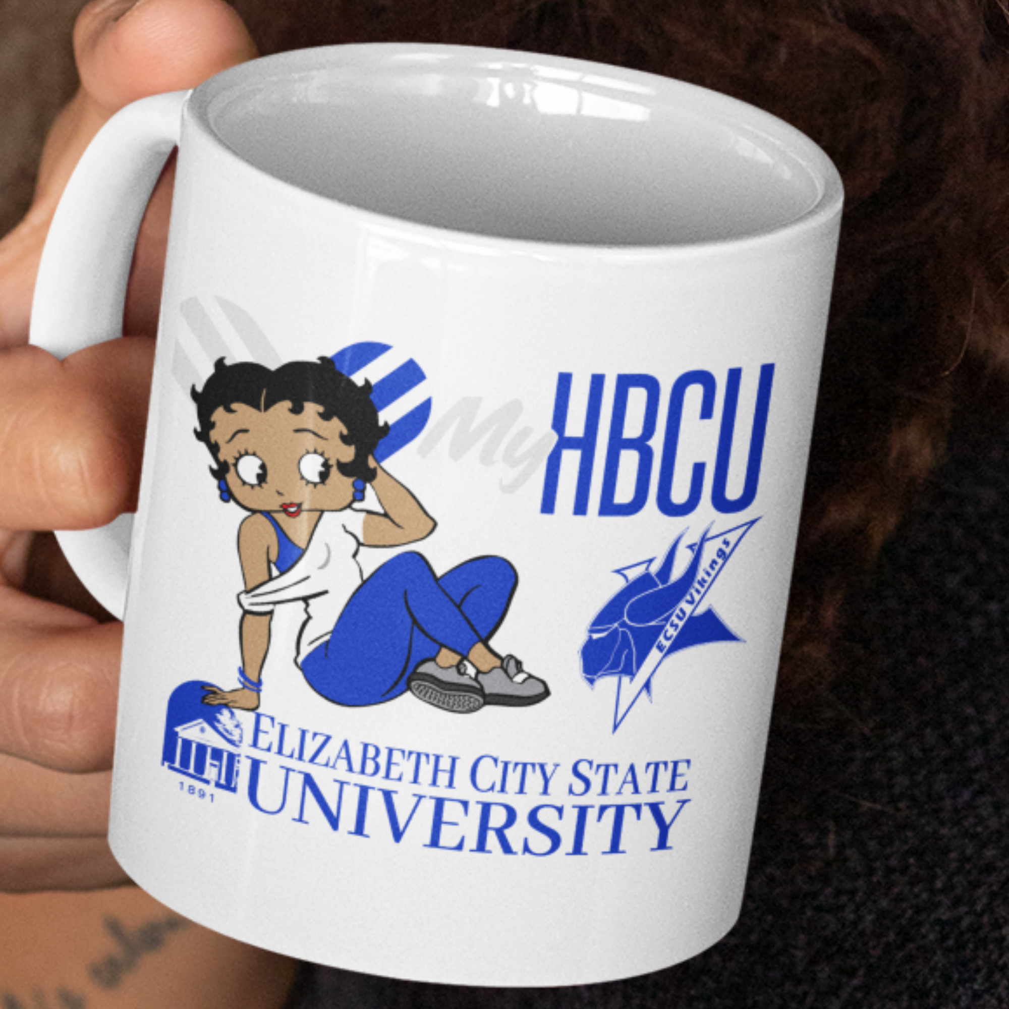 My HBCU - Betty Boop Drinkware