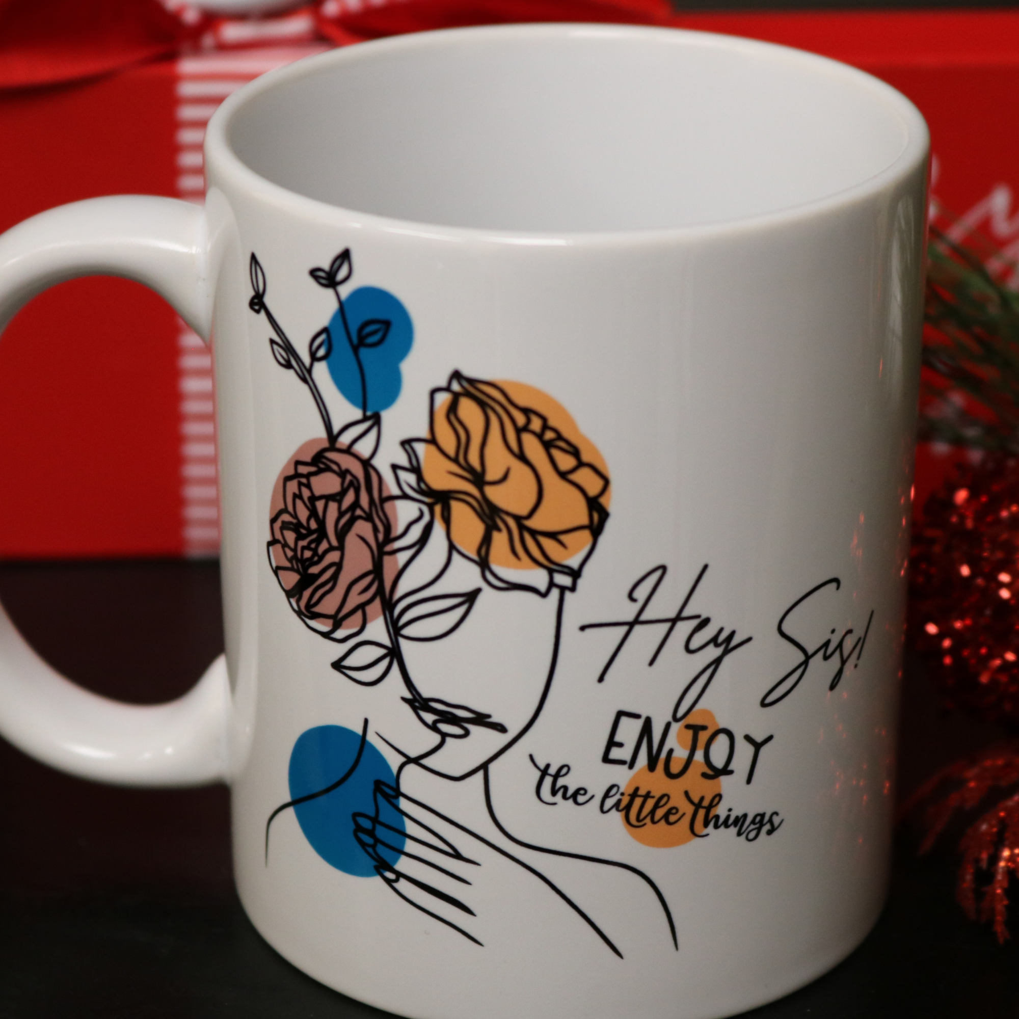 Hey Sis! Enjoy the Small Things Mug/Tumbler