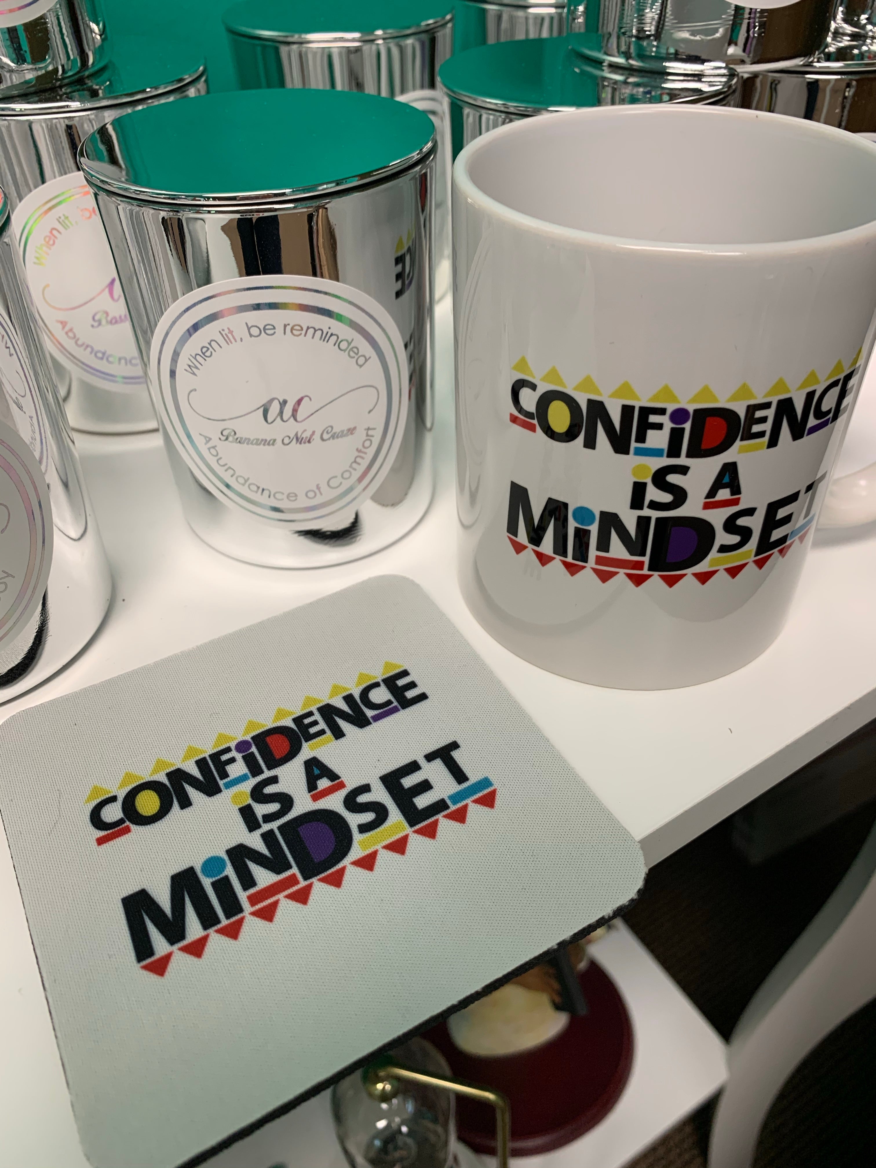 Confidence is a Mindset Mug (Set available)