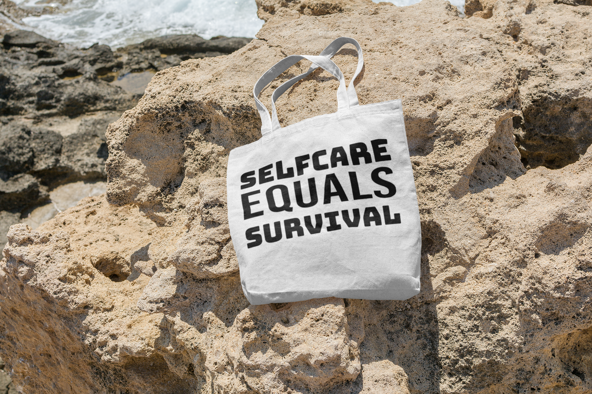 Selfcare EQUALS Survival Tote Bag