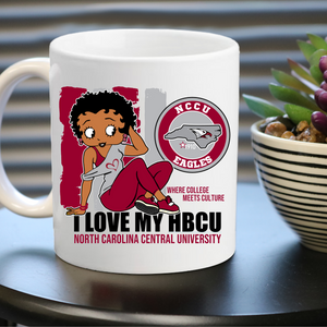 I Love My HBCU - Betty Boop Drinkware