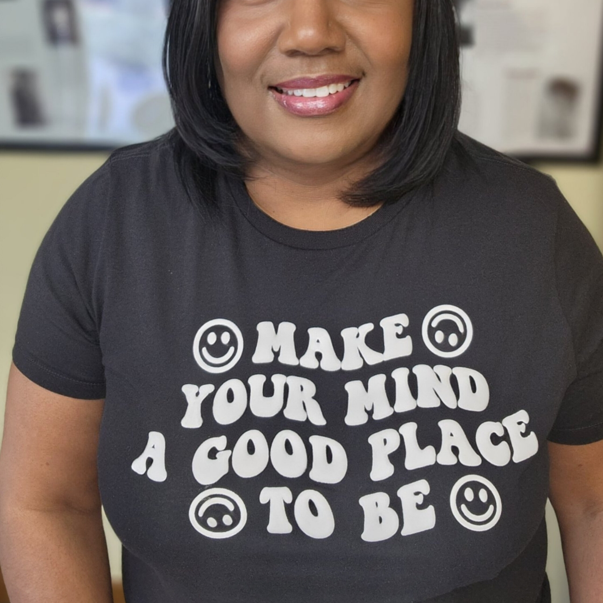 Make Your Mind a Good Place to Be (Puffy) T-shirt