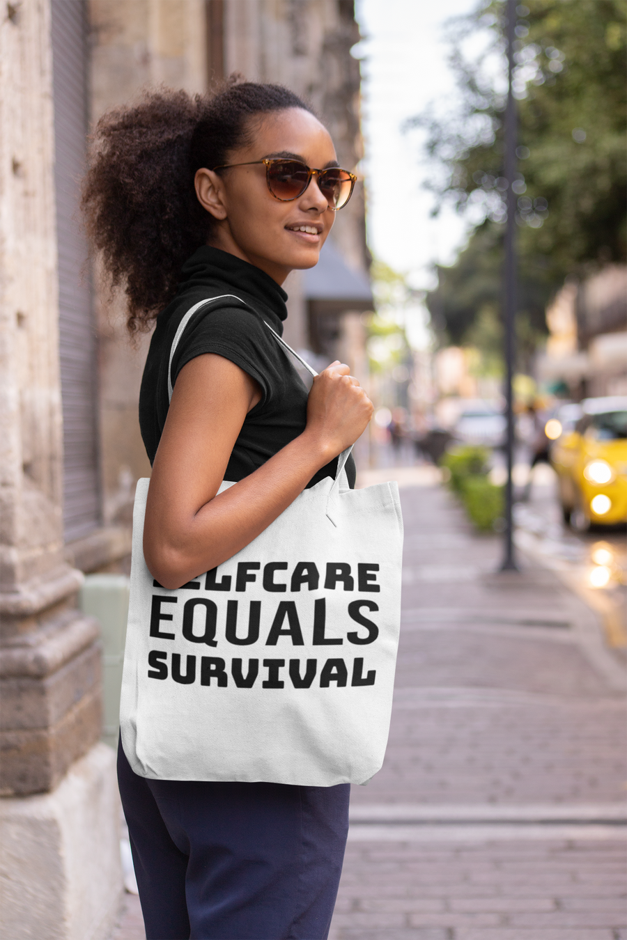 Selfcare EQUALS Survival Tote Bag